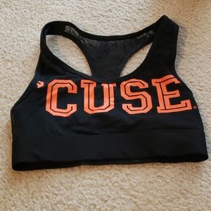 Victoria's Secret Pink Cuse sports bra NWOT